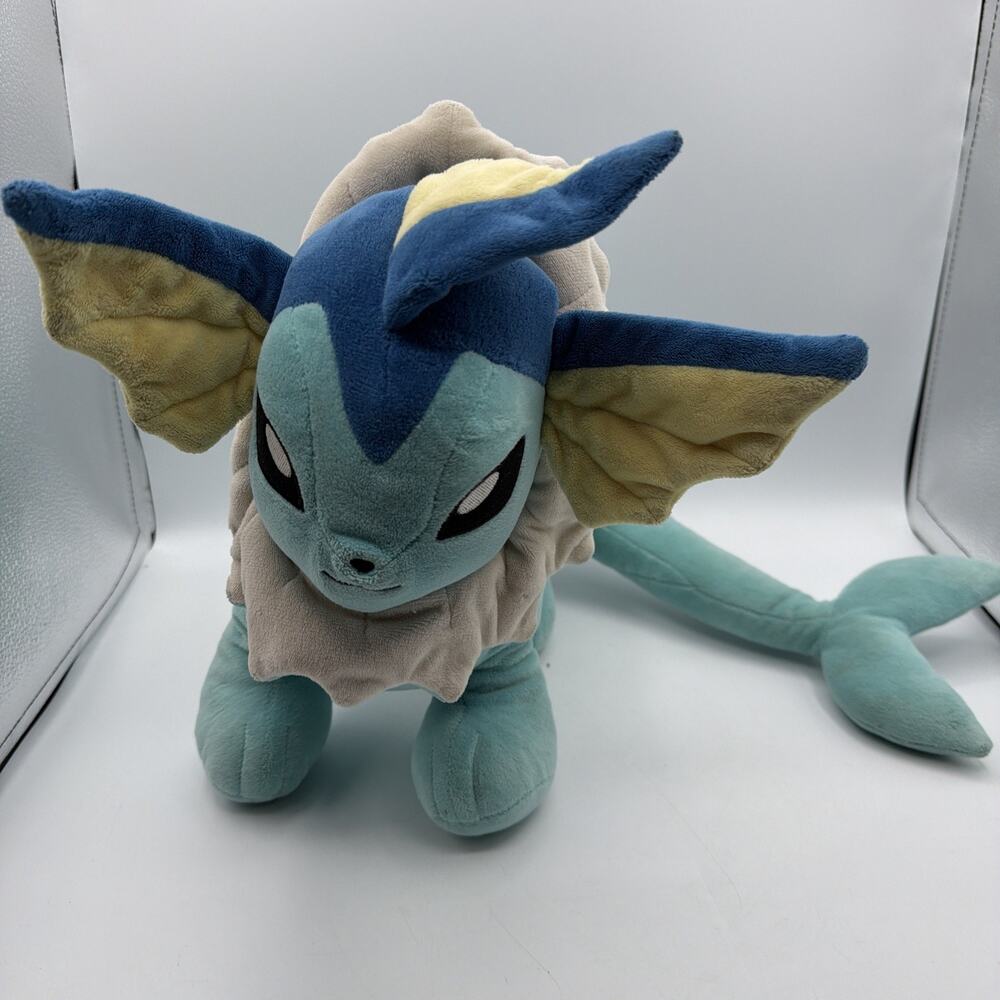 Build A Bear Pokรฉmon Vaporeon Plush Limited 2020 Blueโ